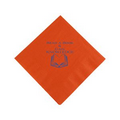 Orange Beverage Napkins